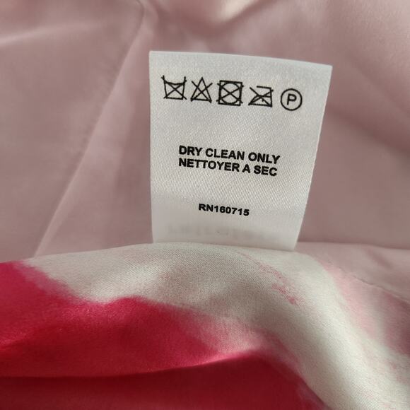 Retrofete Doris Top Tank in Marble Pink Medium Halter NWT Silk Handkerchief - Picture 13 of 13